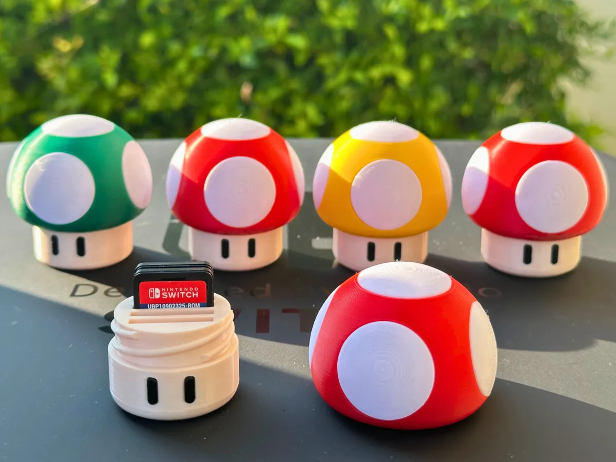Nintendo Switch Game Case (Mario Mushroom Edition) - Other Toys & Games, in stock in India