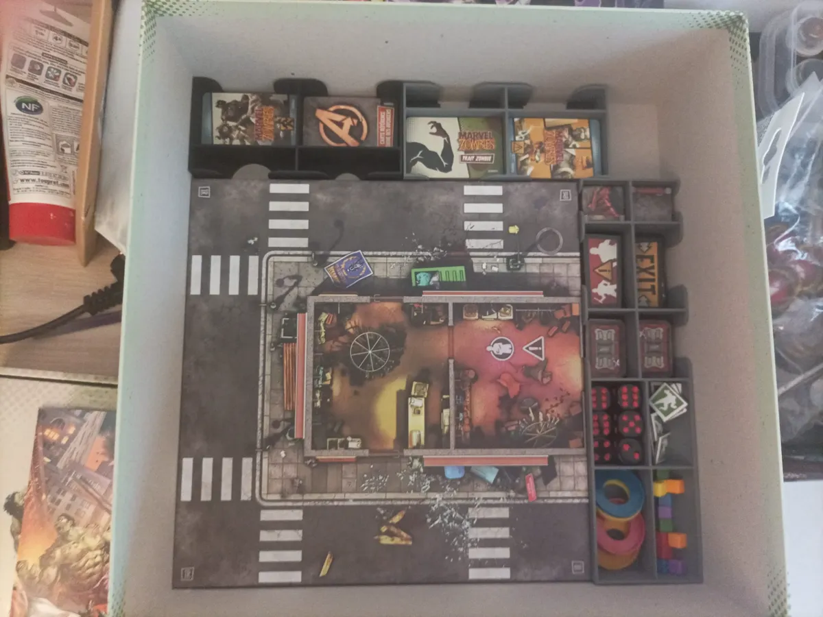 Card and Token Holder for Zombicide Marvel - Board Game Inserts & Organisers, in stock