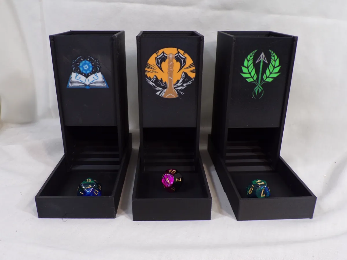 Dungeons & Dragons Class Dice Tower & Storage