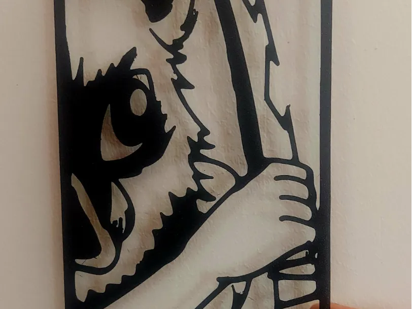 Inosuke demon slayer wall art decor