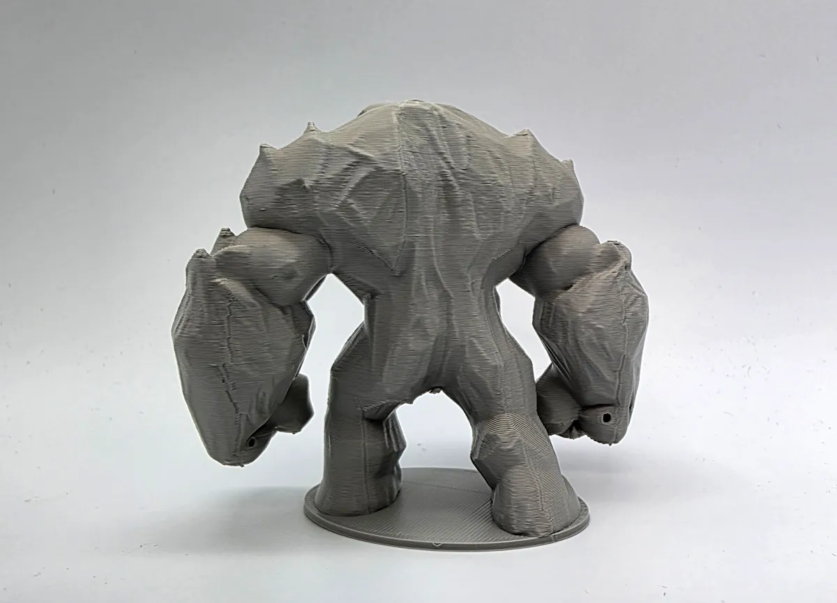 Clay Golem Miniature, photo 3 of 4 - Clay Golem Miniature Art & Craft Supplies