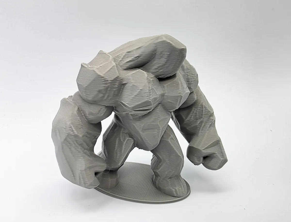 Clay Golem Miniature, photo 4 of 4 - Clay Golem Miniature Art & Craft Supplies