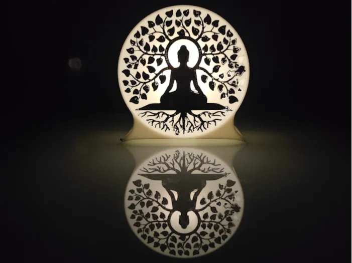 lampada del Buddha