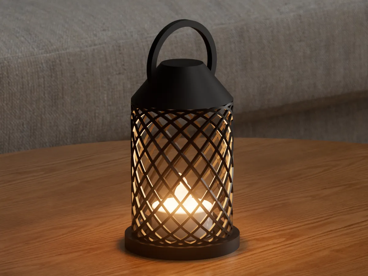 Candle holder lantern