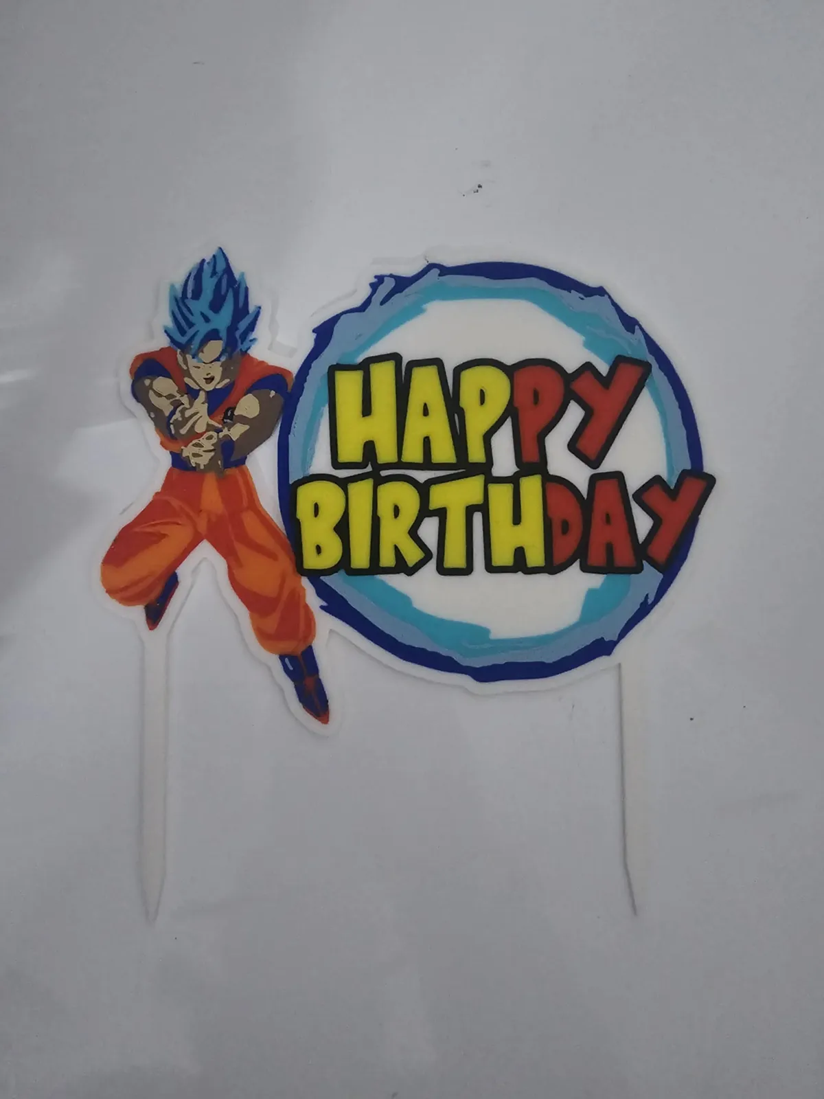 Dragon ball z Goku cake topper, photo 3 of 4 - Dragon ball z Goku cake topper Gifts & Occasions