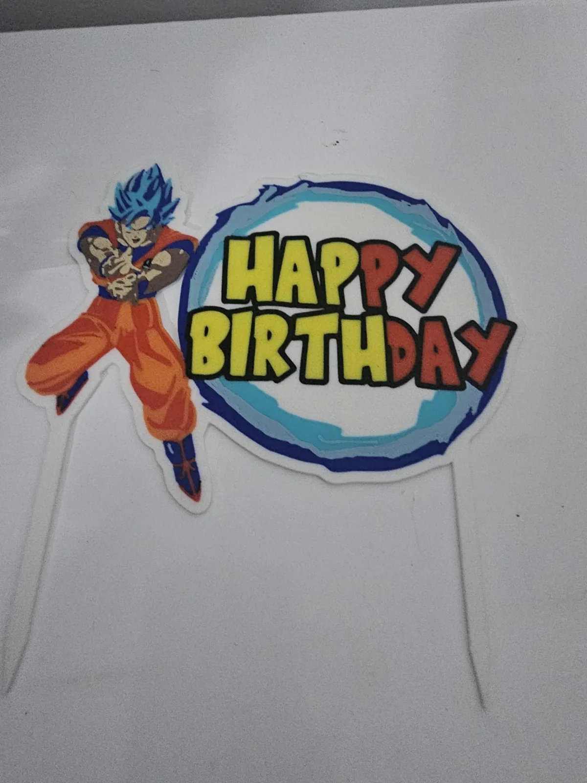 Dragon ball z Goku cake topper, photo 4 of 4 - Dragon ball z Goku cake topper Gifts & Occasions