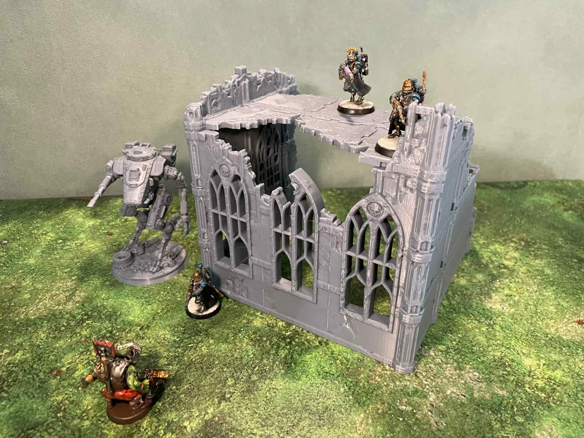 Wargame Tribunalum Imperial ruins