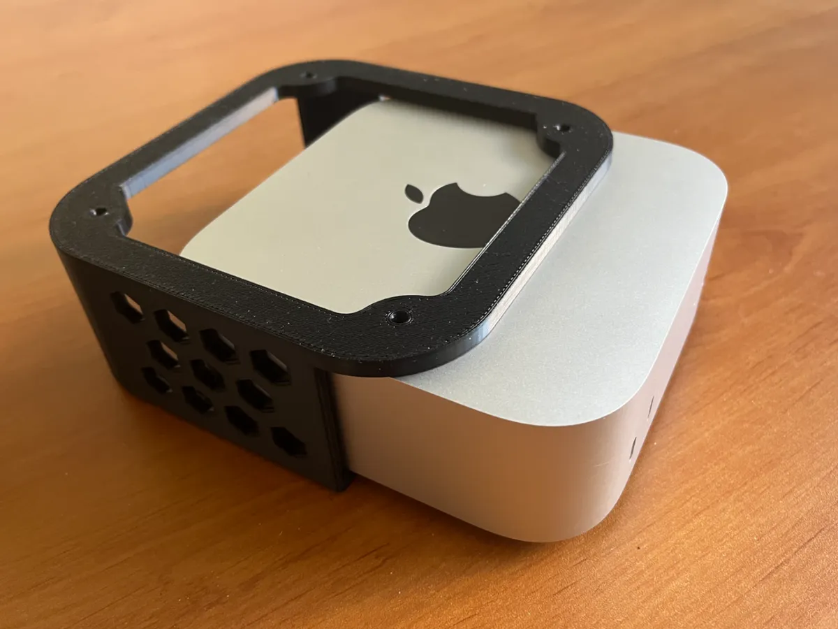 Under-desk mount for Mac Mini M4