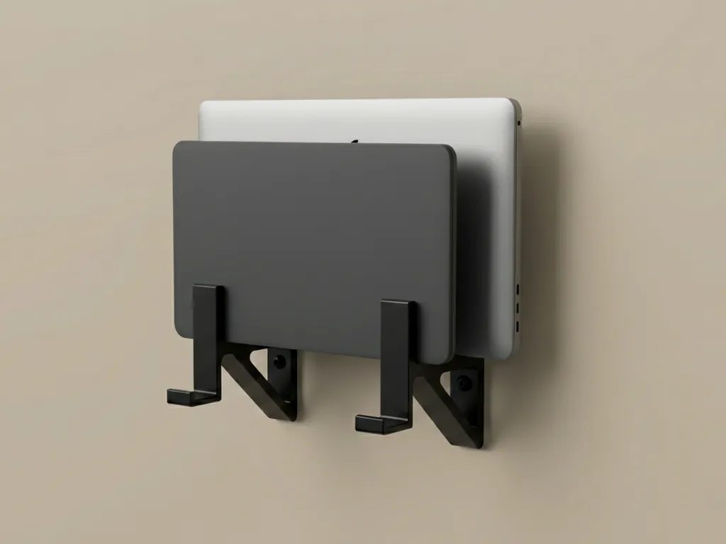 Wall mounted Laptop / Headset holder