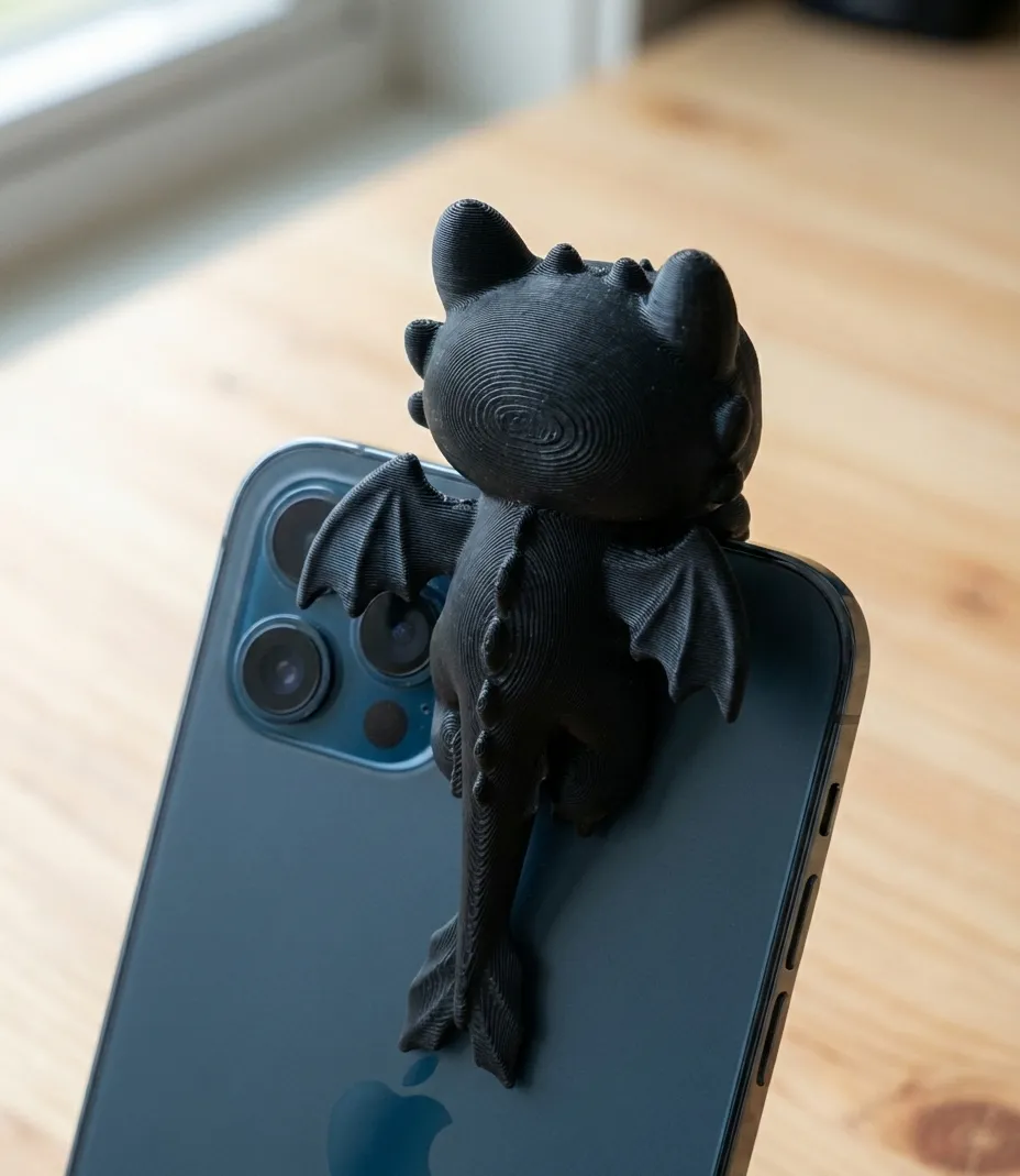 Toothless "Peekie" / Monitor, photo 3 of 4 - Toothless "Peekie" / Monitor Desk & Office