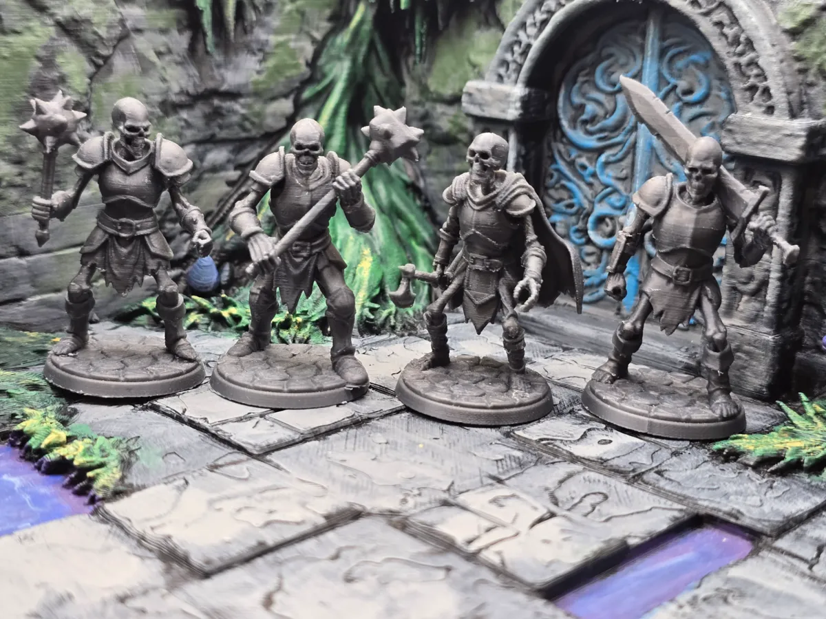 Skeleton Patrol, Undead Warriors Miniature Set