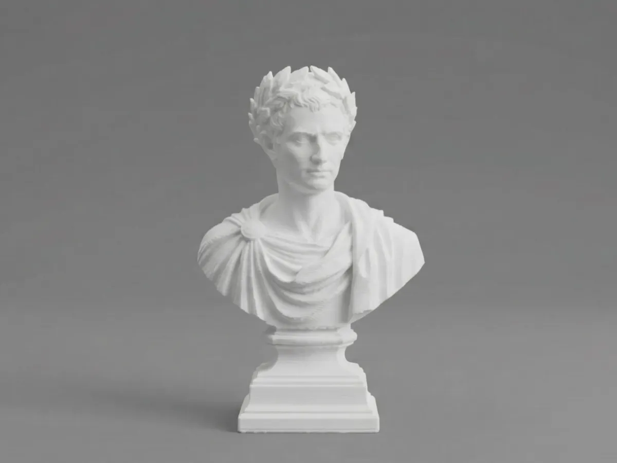 Julius Caesar Bust, Classical Sculpture