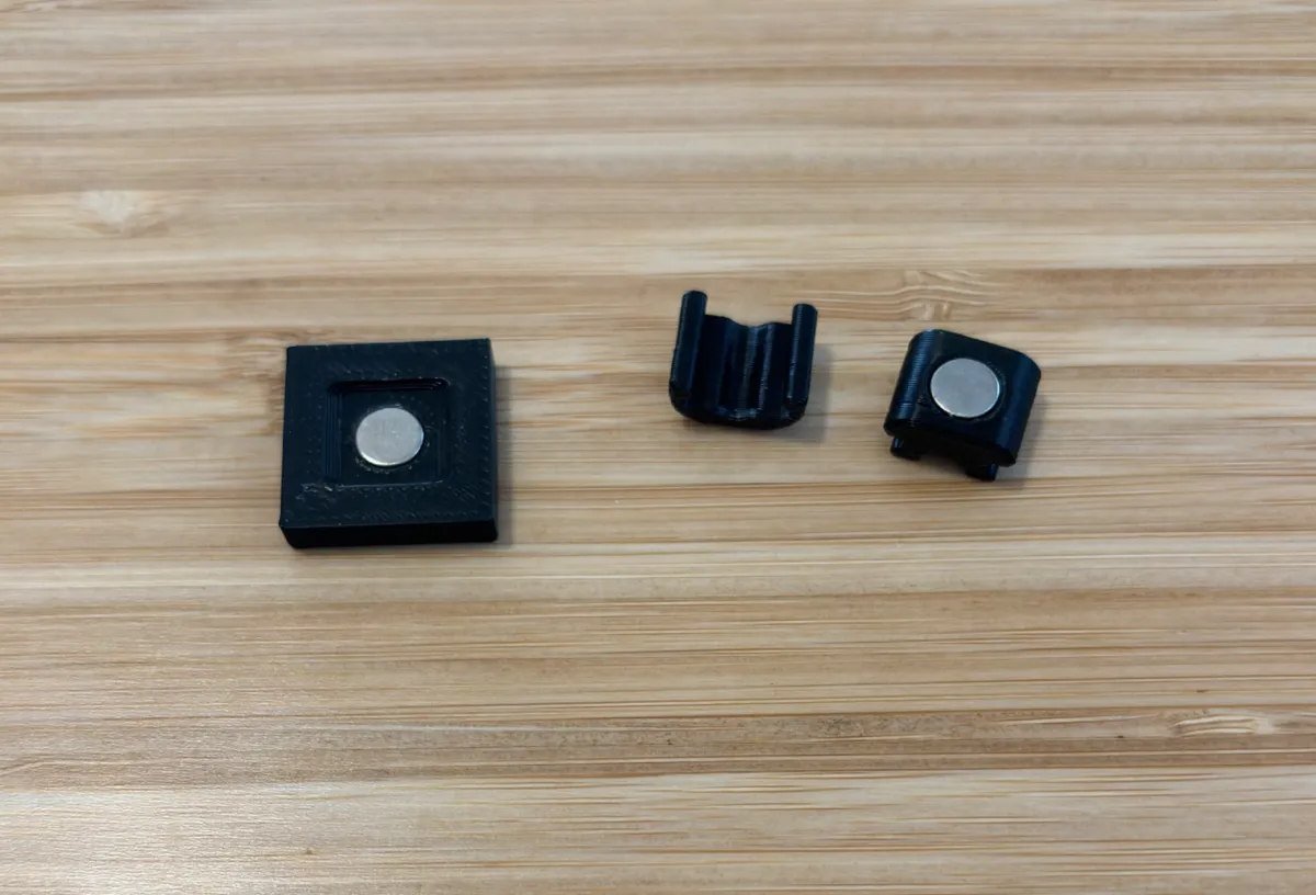 Magnet Cable Clip with mounting plate