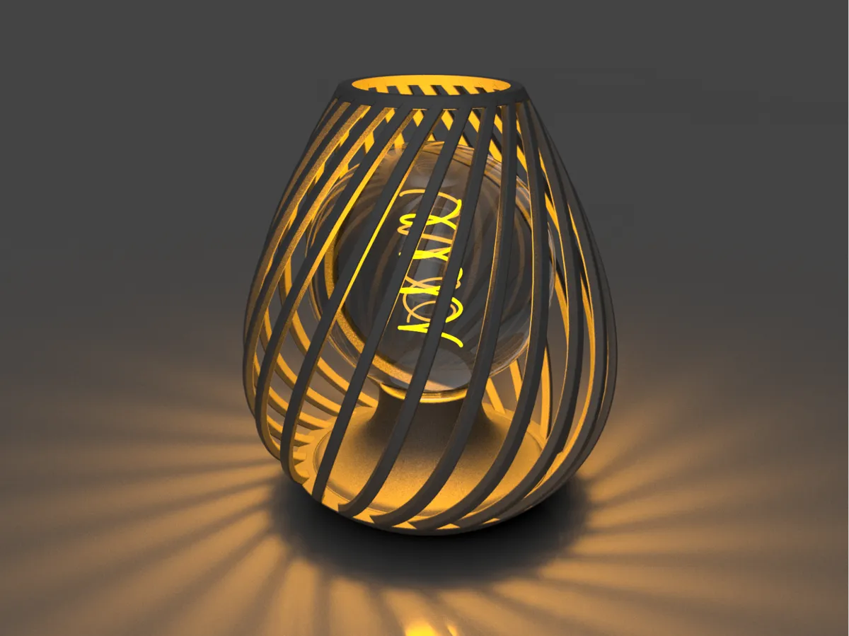 Spiral Desk Lamp