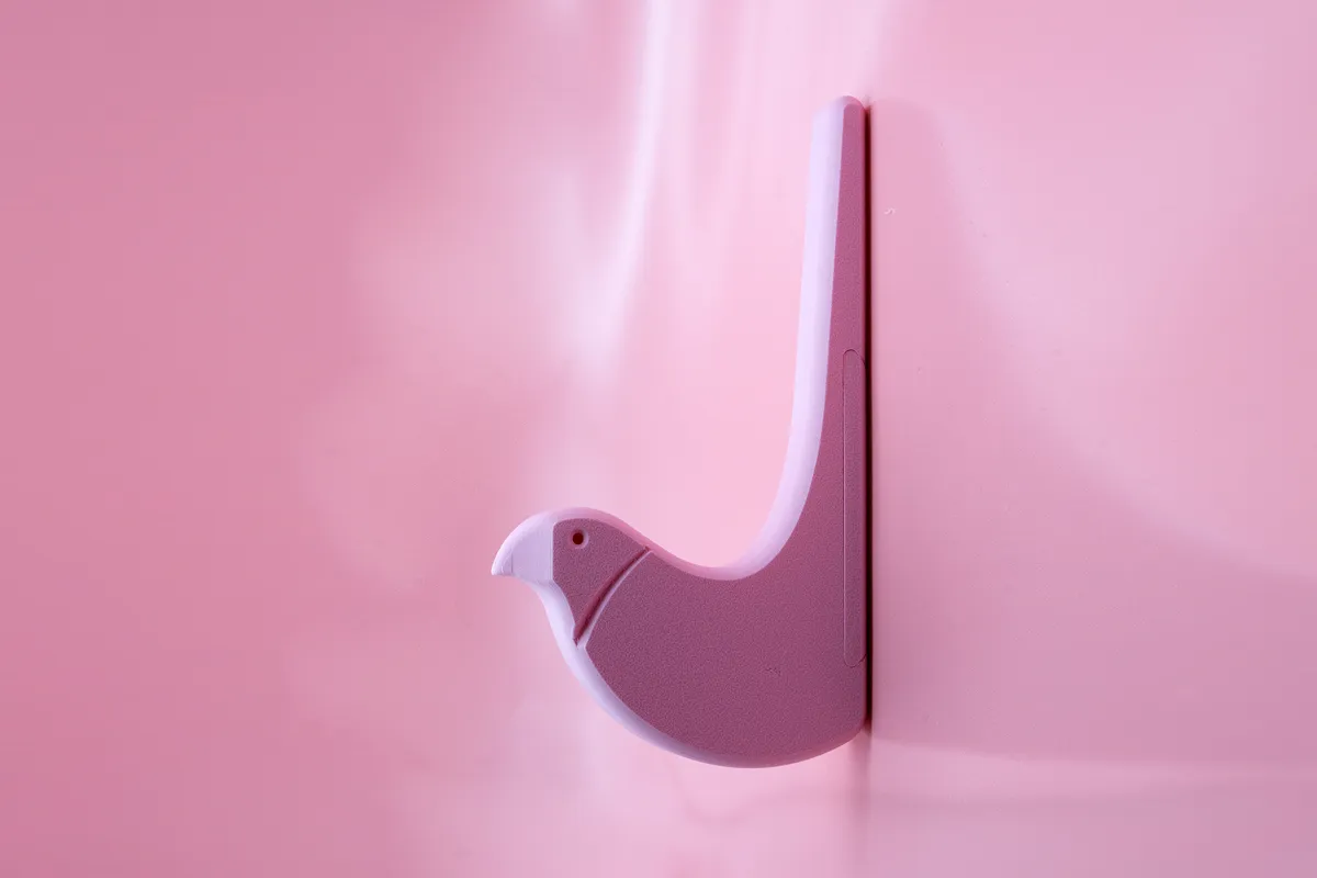 Bird Hook Hidden Fasteners, photo 4 of 4 - Coat, Towel & Wall Hooks, coat hangers