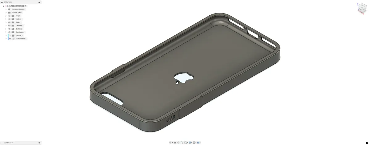 iPhone SE Case with Logo Cutout, photo 2 of 4 - iPhone SE Case with Logo Cutout Tools