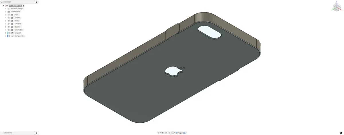 iPhone SE Case with Logo Cutout, photo 3 of 4 - iPhone SE Case with Logo Cutout Tools