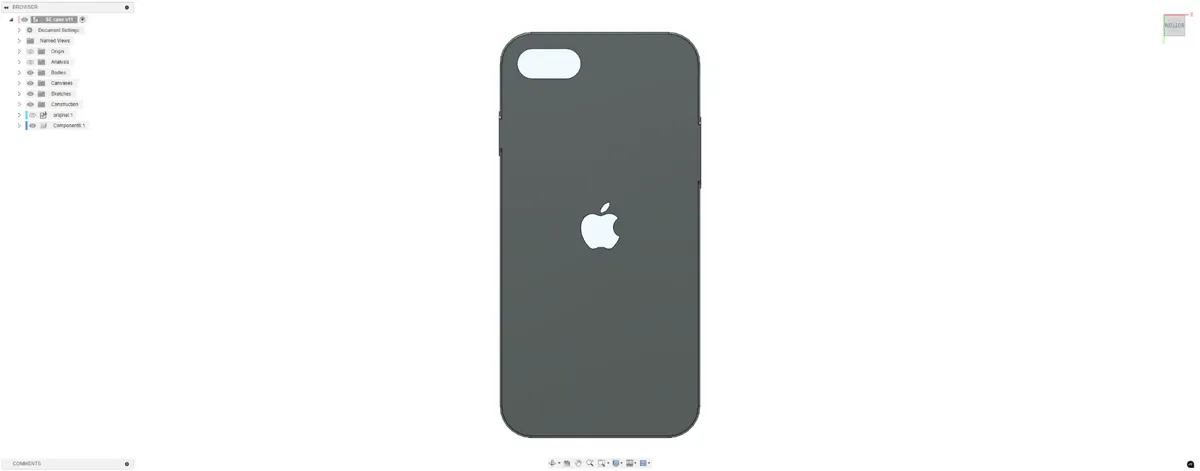 iPhone SE Case with Logo Cutout, photo 4 of 4 - iPhone SE Case with Logo Cutout Tools