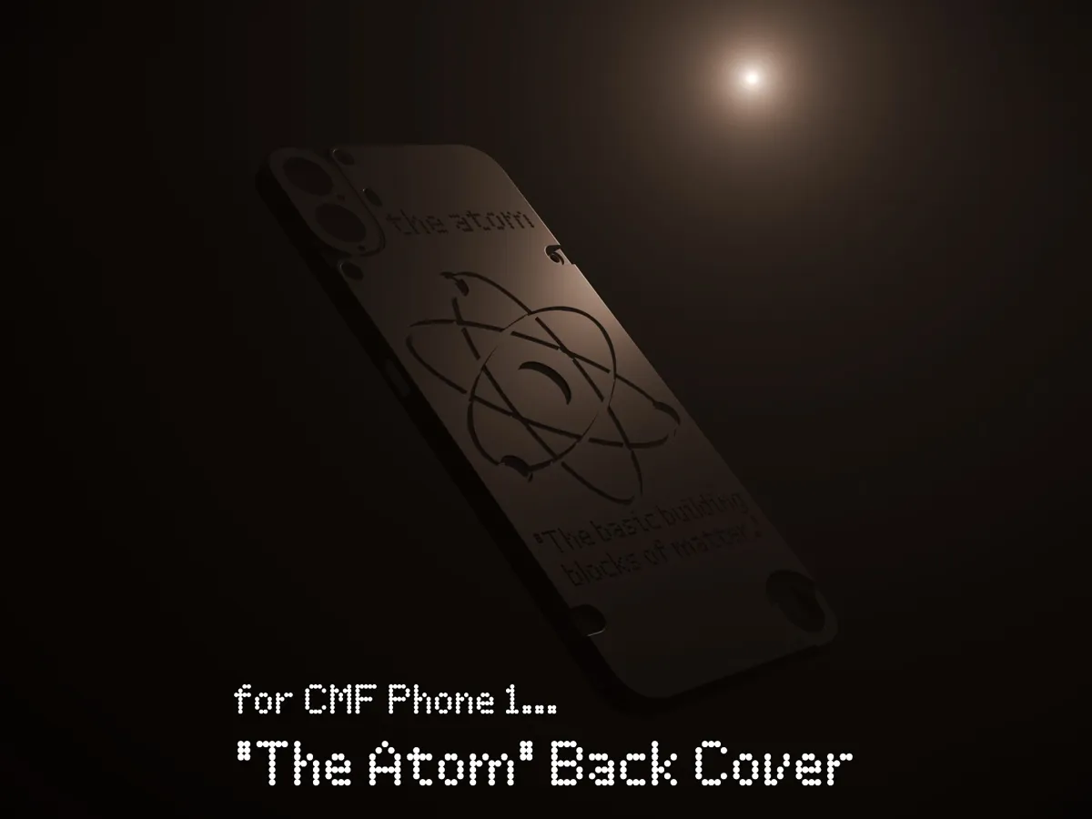 "The Atom" Back Cover for CMF Phone 1 - Other Hobby & DIY, in stock in India