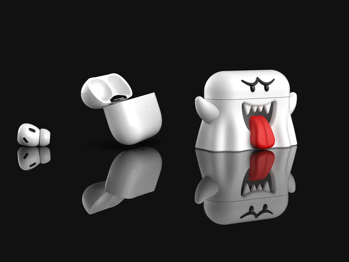 AirPods Pro Protective case Super Mario Boo Ghost - Other Hobby & DIY, in stock in India