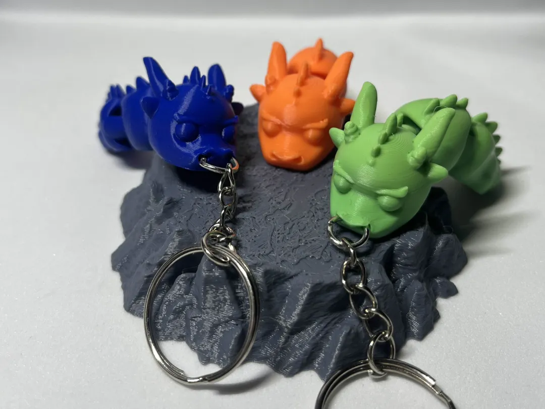 Articulated Baby Dragon Keychain - Characters, in stock in India