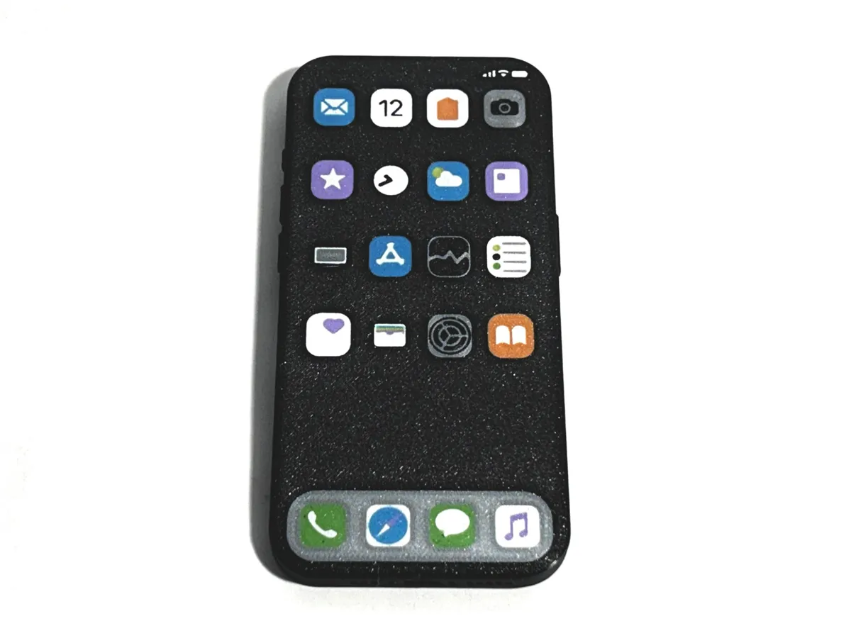 iPhone 15 Pro Display Model with App Icons