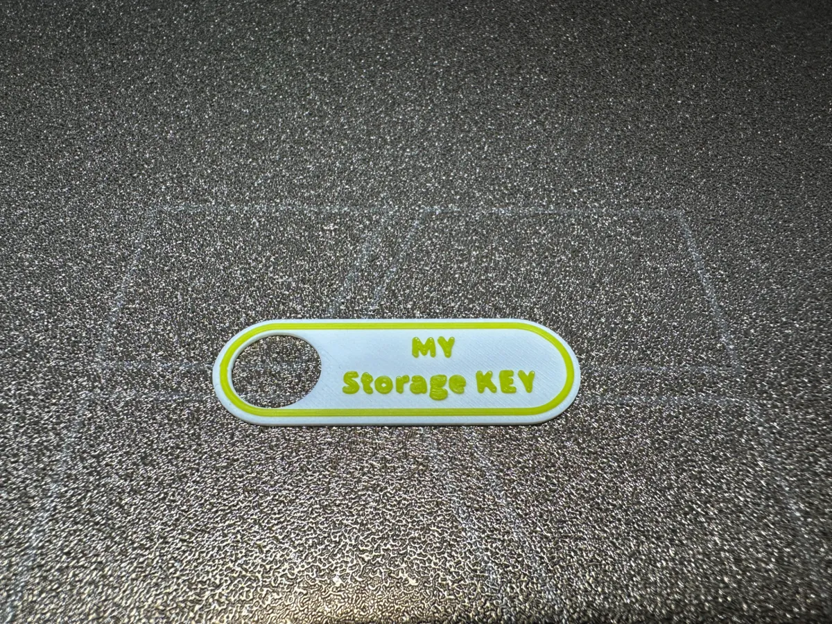My Storage Key Tag, photo 2 of 3 - My Storage Key Tag Keychains