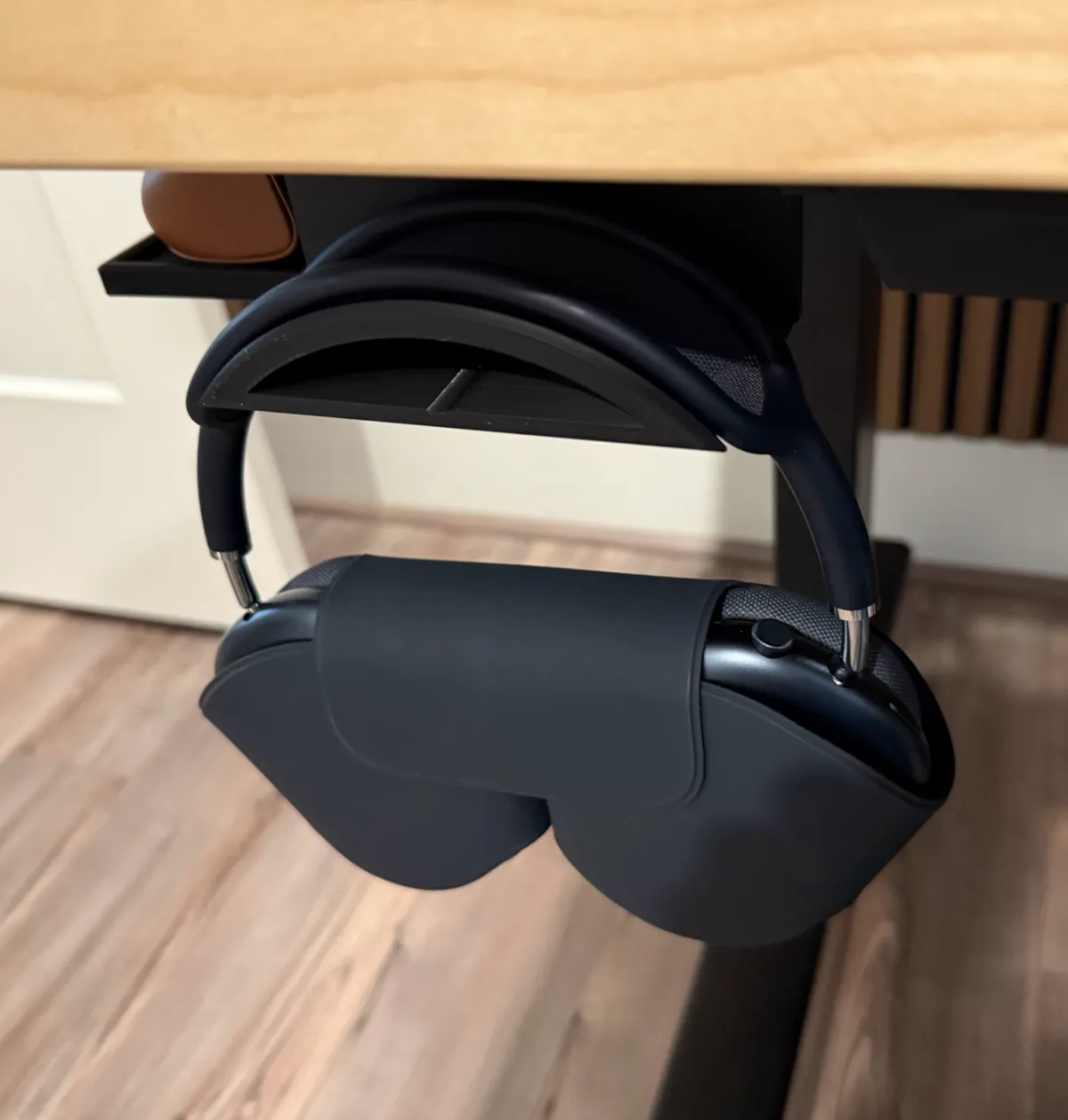 Under Desk Mounted AirPods Max Hanger, photo 2 of 3 - Under Desk Mounted AirPods Max Hanger Mobile & Device Accessories