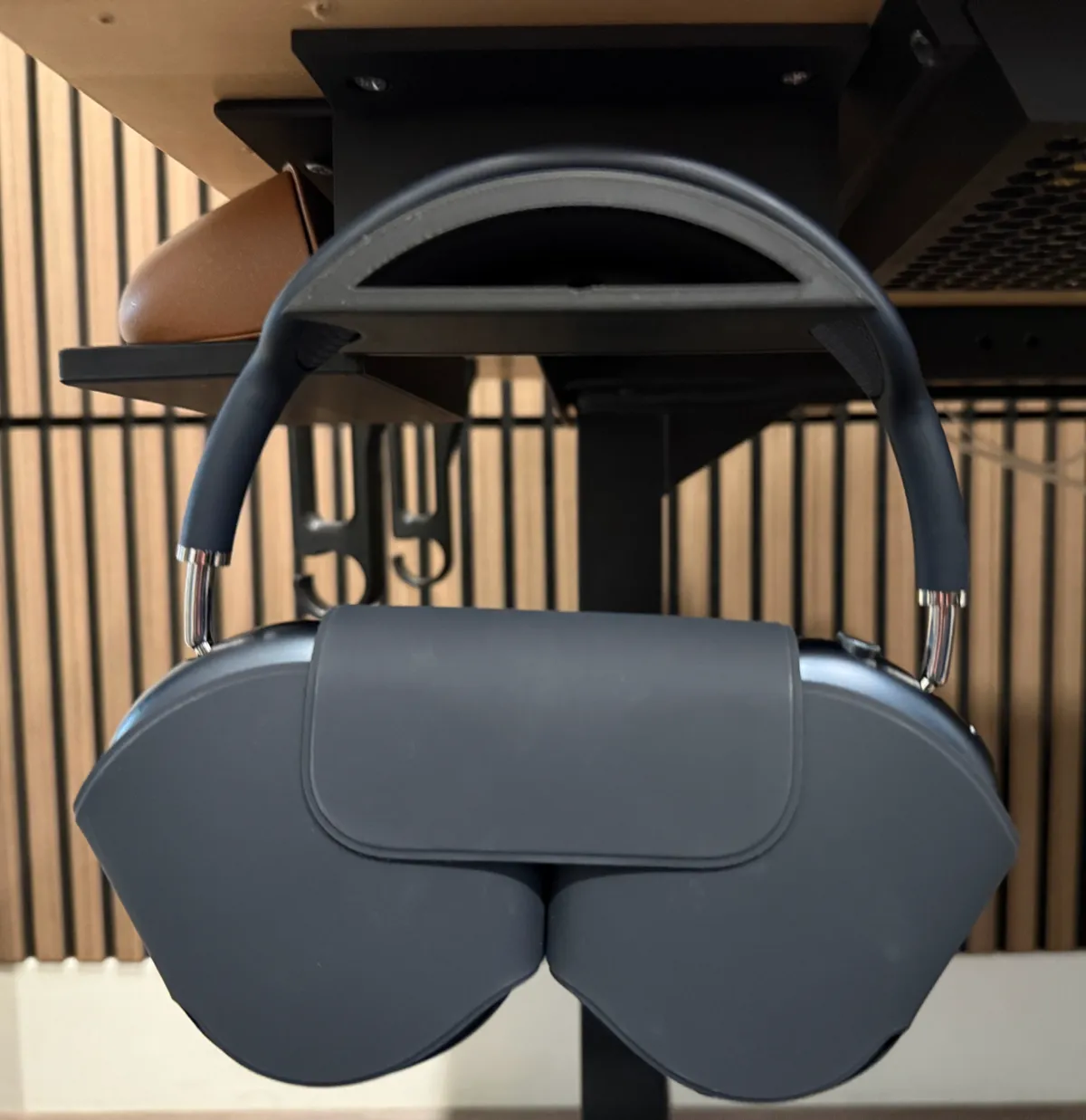 Under Desk Mounted AirPods Max Hanger, photo 3 of 3 - Under Desk Mounted AirPods Max Hanger Mobile & Device Accessories