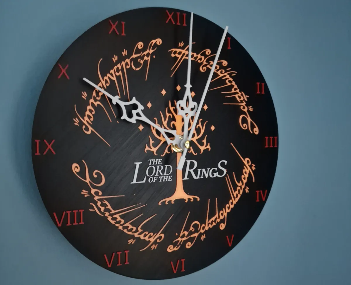 The Lord Of The Rings 211mm Clock