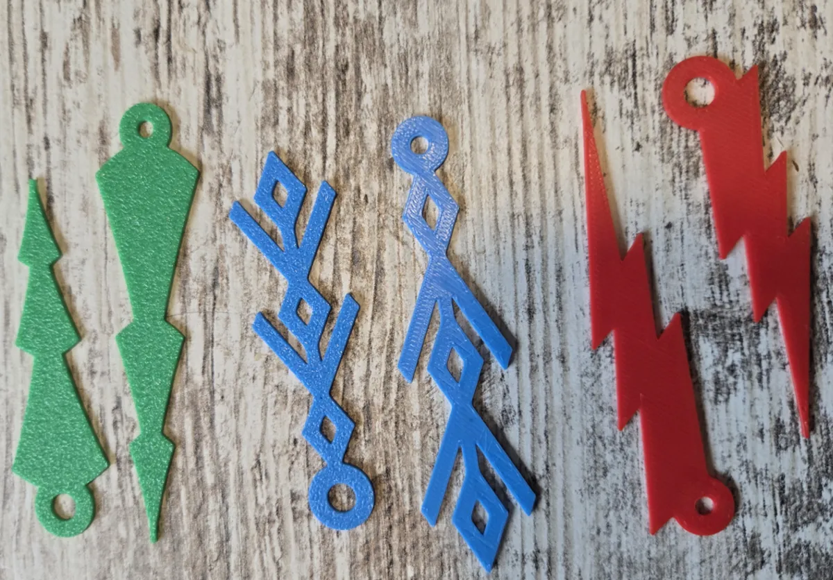 3D Clock Faces, Festive & Custom Designs