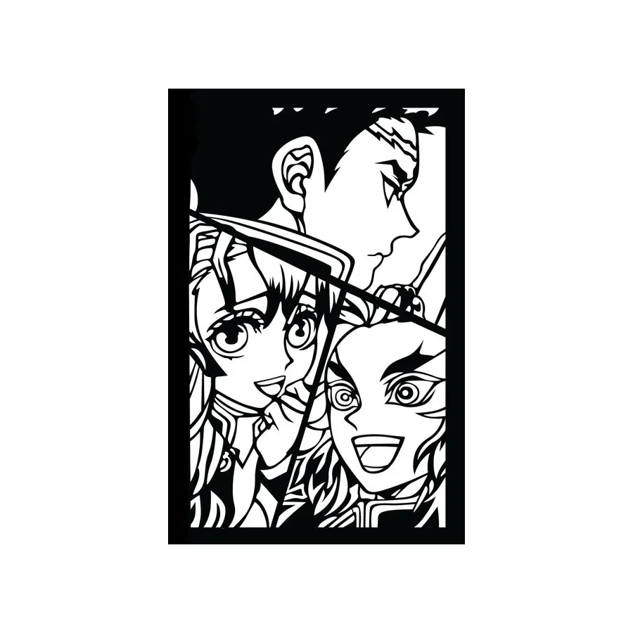 Demon Slayer Pillars Hashira Poster - StandAlone Panel 3, photo 2 of 2 - Demon Slayer Pillars Hashira Poster - StandAlone Panel 3 Art