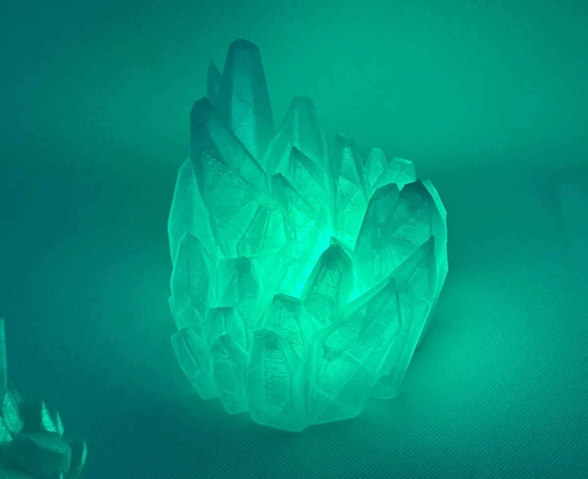 Crystal Wireless Lamp. RGB magical Crystals