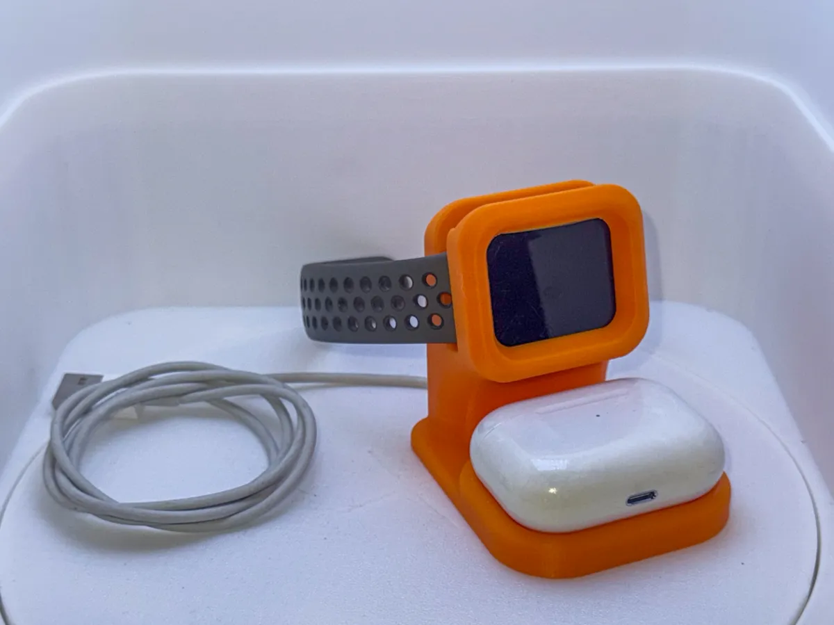 Iwatch 44mm charger and Airpods Pro Holder - Office, in stock in India