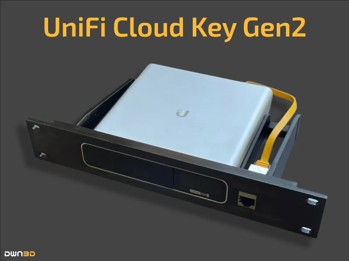 UniFi CloudKey Gen2 with KeyStone - 10" Rack mount