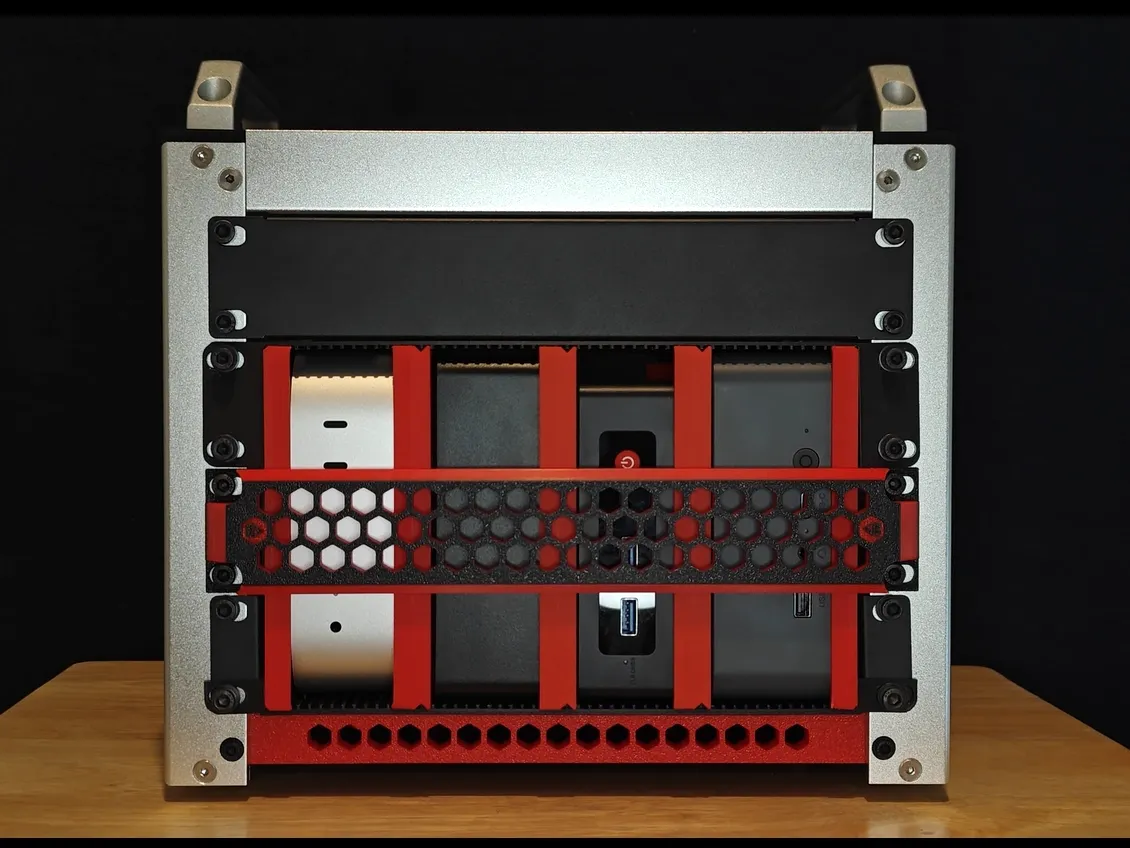 A Modular Vertical Rack Mount