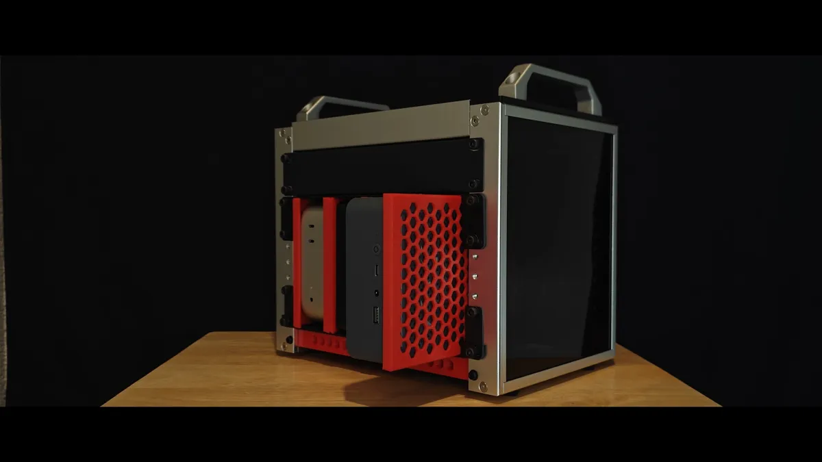 A Modular Vertical Rack Mount, photo 4 of 4 - A Modular Vertical Rack Mount Mobile & Device Accessories