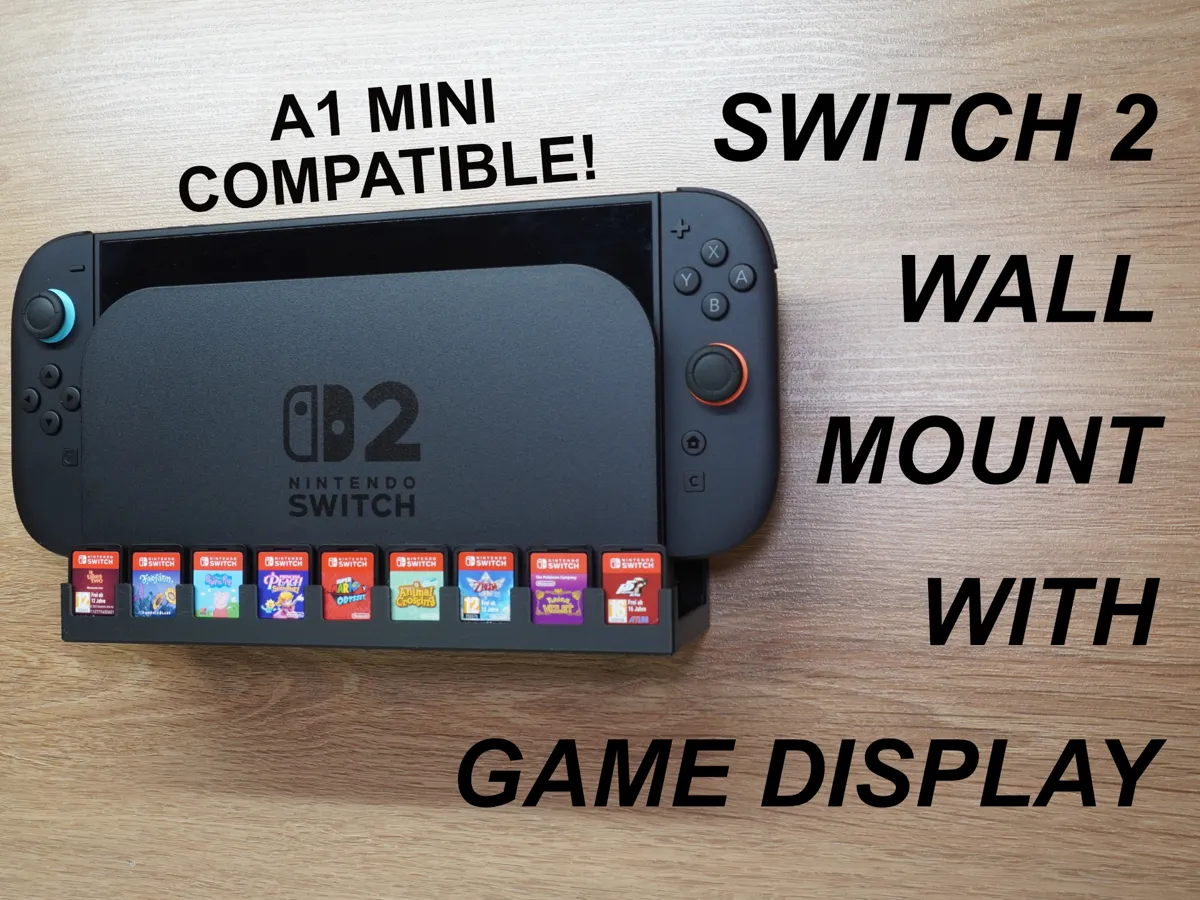 Switch 2 Wall Mount - A1 Mini Compatible!