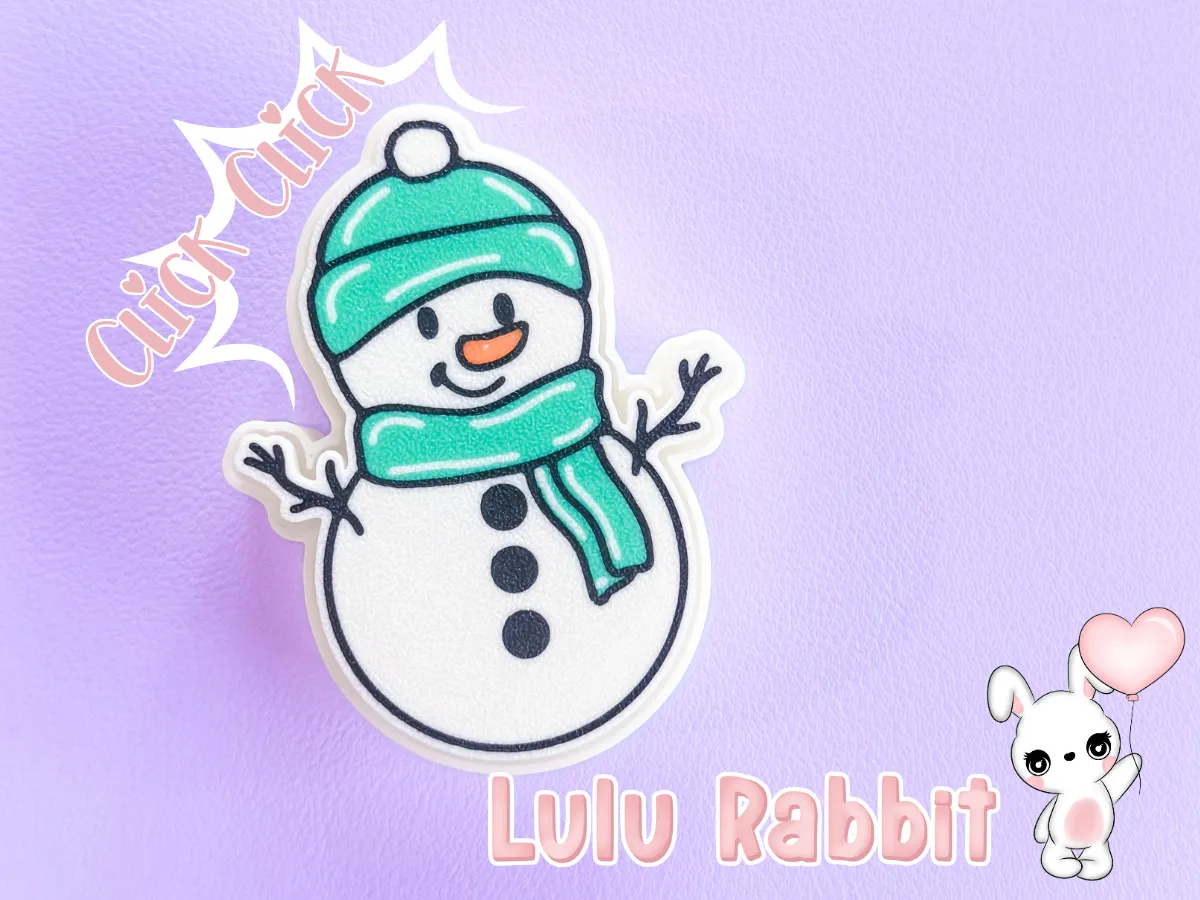 Cute Snowman Fidget Clicker