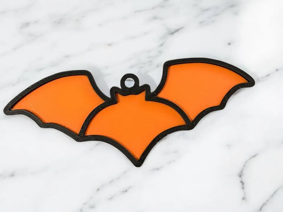 Decoracion de Halloween Murcielago calabaza