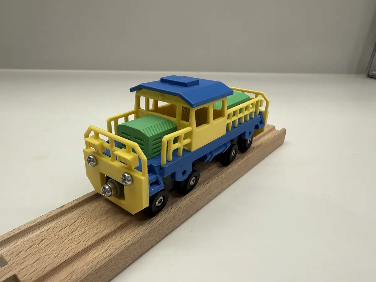CUBEUNi-Switcher Locomotive-IKEA/BRIO Lillabo, photo 4 of 4 - CUBEUNi-Switcher Locomotive-IKEA/BRIO Lillabo Storage & Organisation