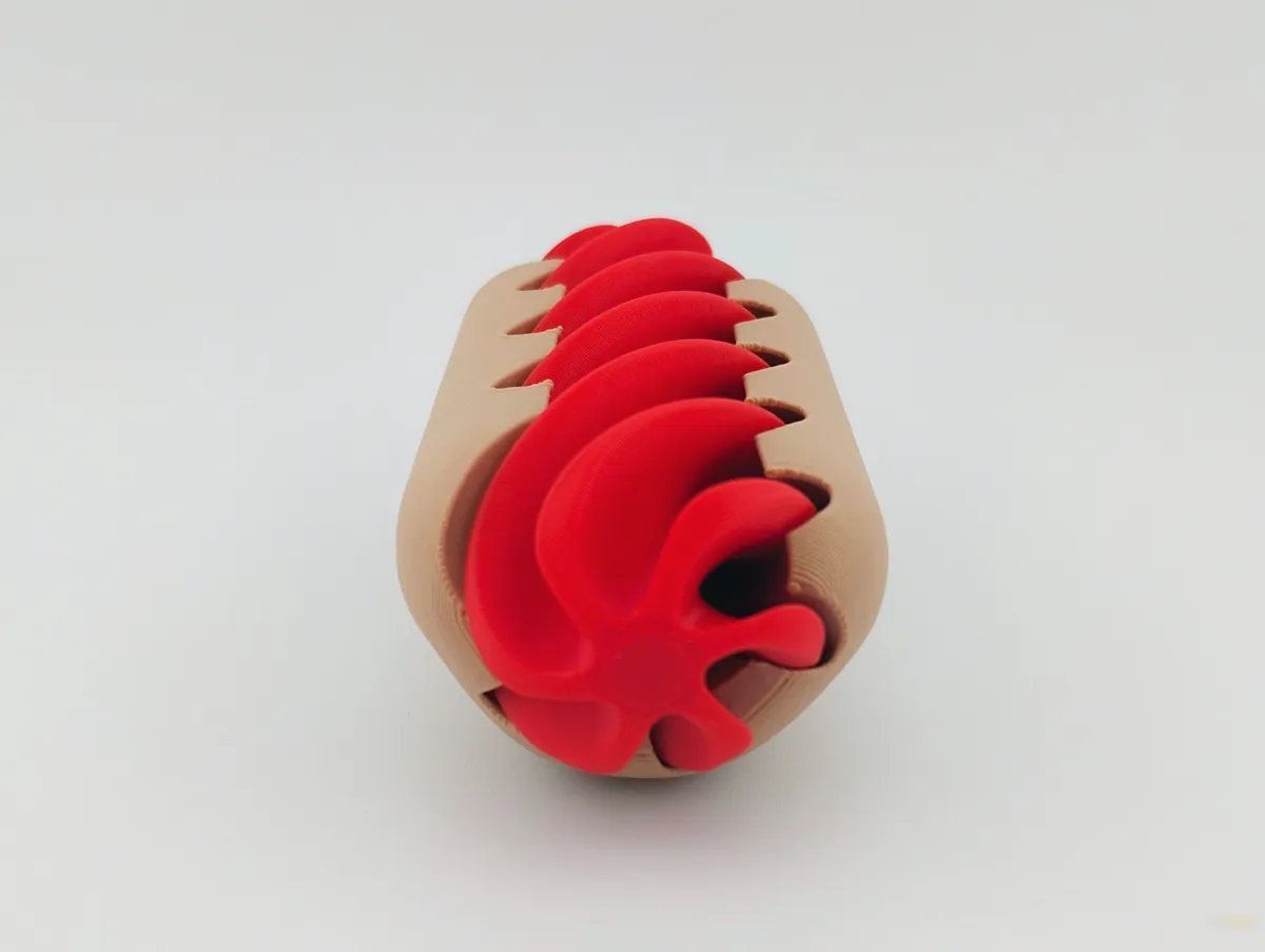 Hot Dog & Bun Vortex Spiral Fidget, photo 3 of 4 - Hot Dog & Bun Vortex Spiral Fidget Fidget & Sensory Toys