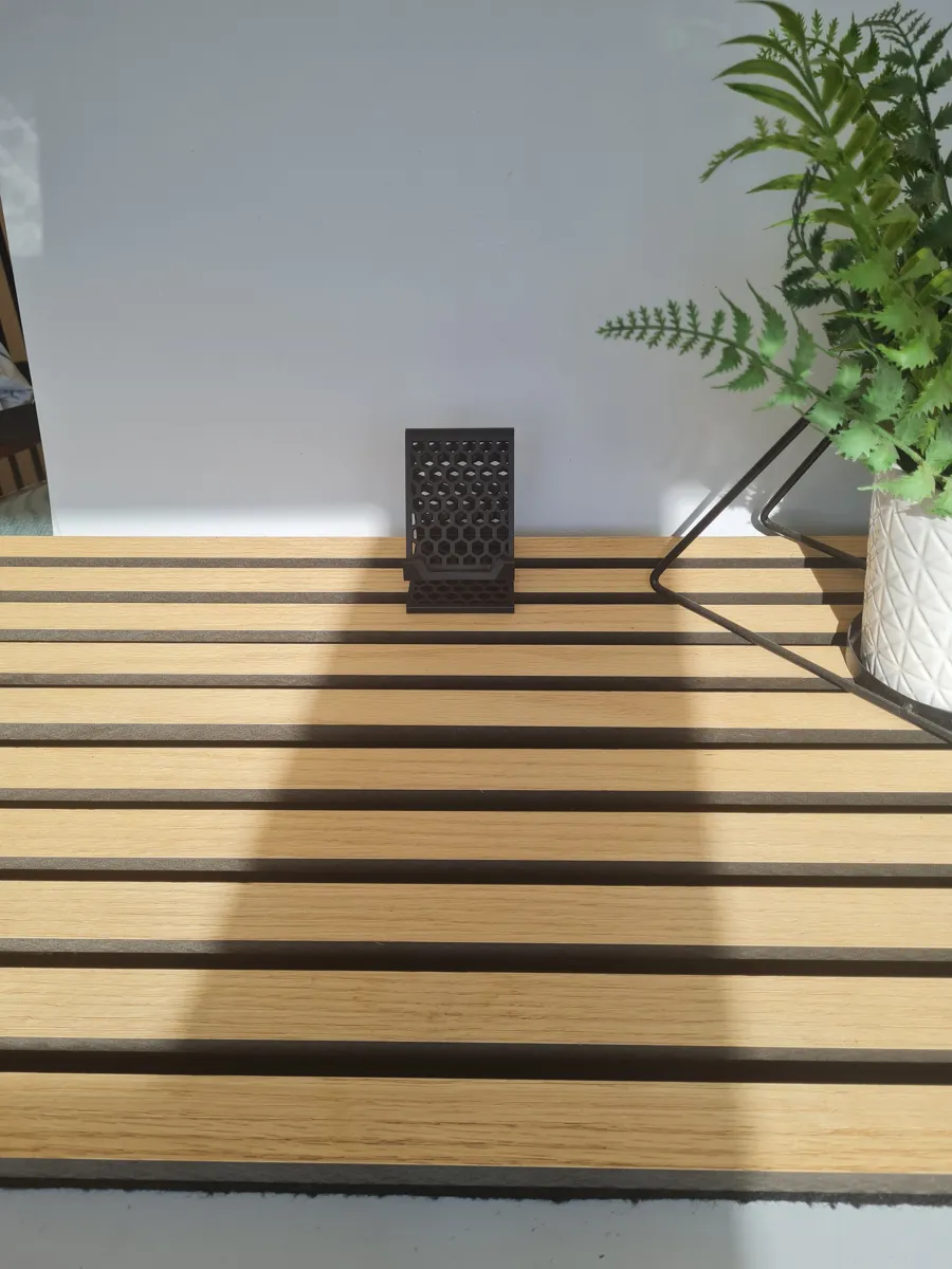 Modern Honeycomb Smartphone Stand, photo 2 of 4 - Modern Honeycomb Smartphone Stand Mobile & Device Accessories