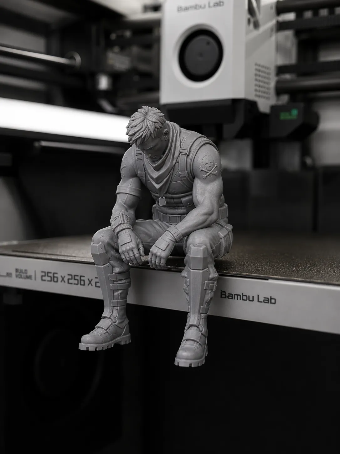 Figurita de Jonesy triste (Fortnite) en una repisa, photo 2 of 3 - Figurita de Jonesy triste (Fortnite) en una repisa Figurines & Collectibles