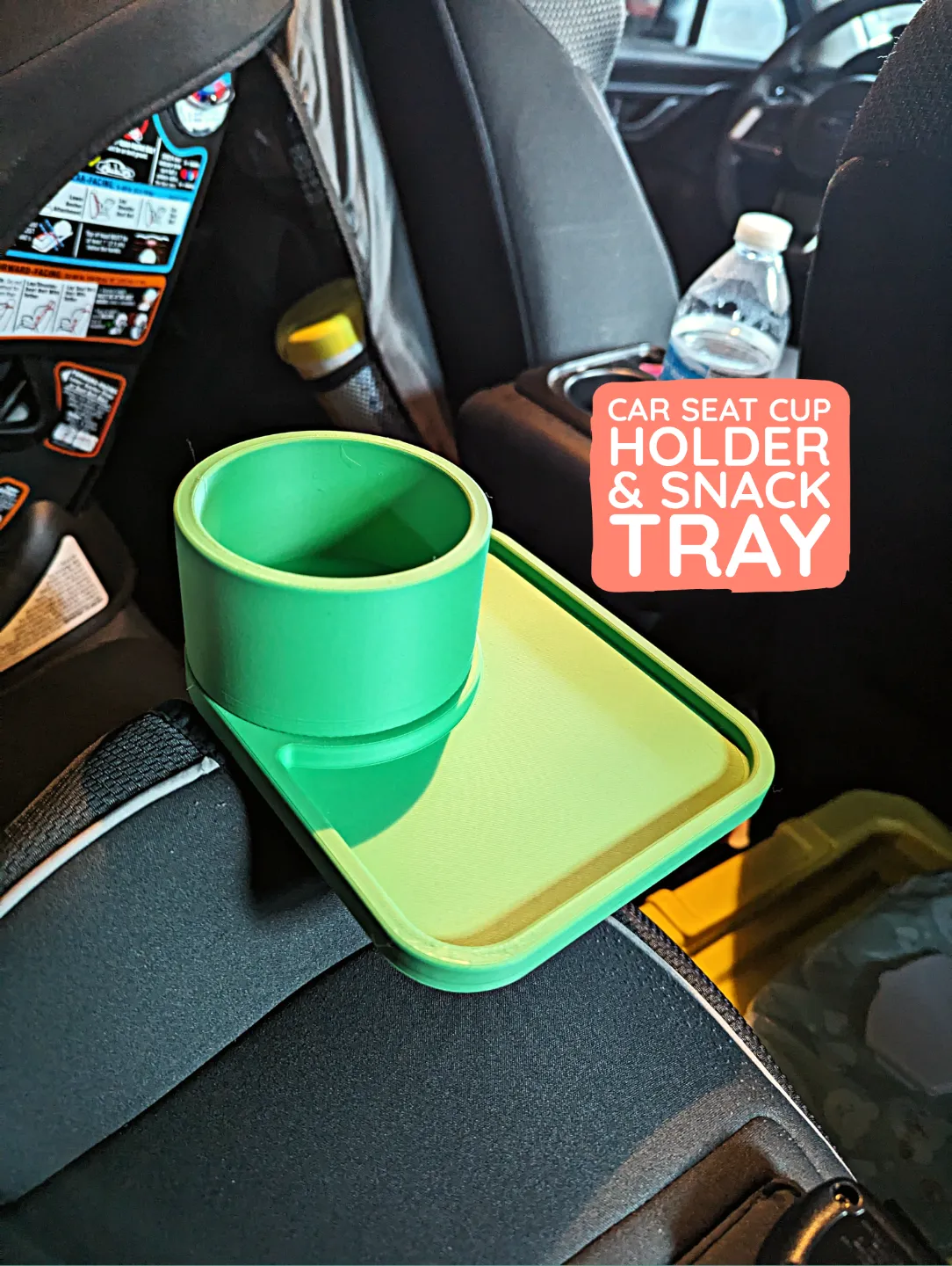 Car Seat Snack Tray & Cup Holder