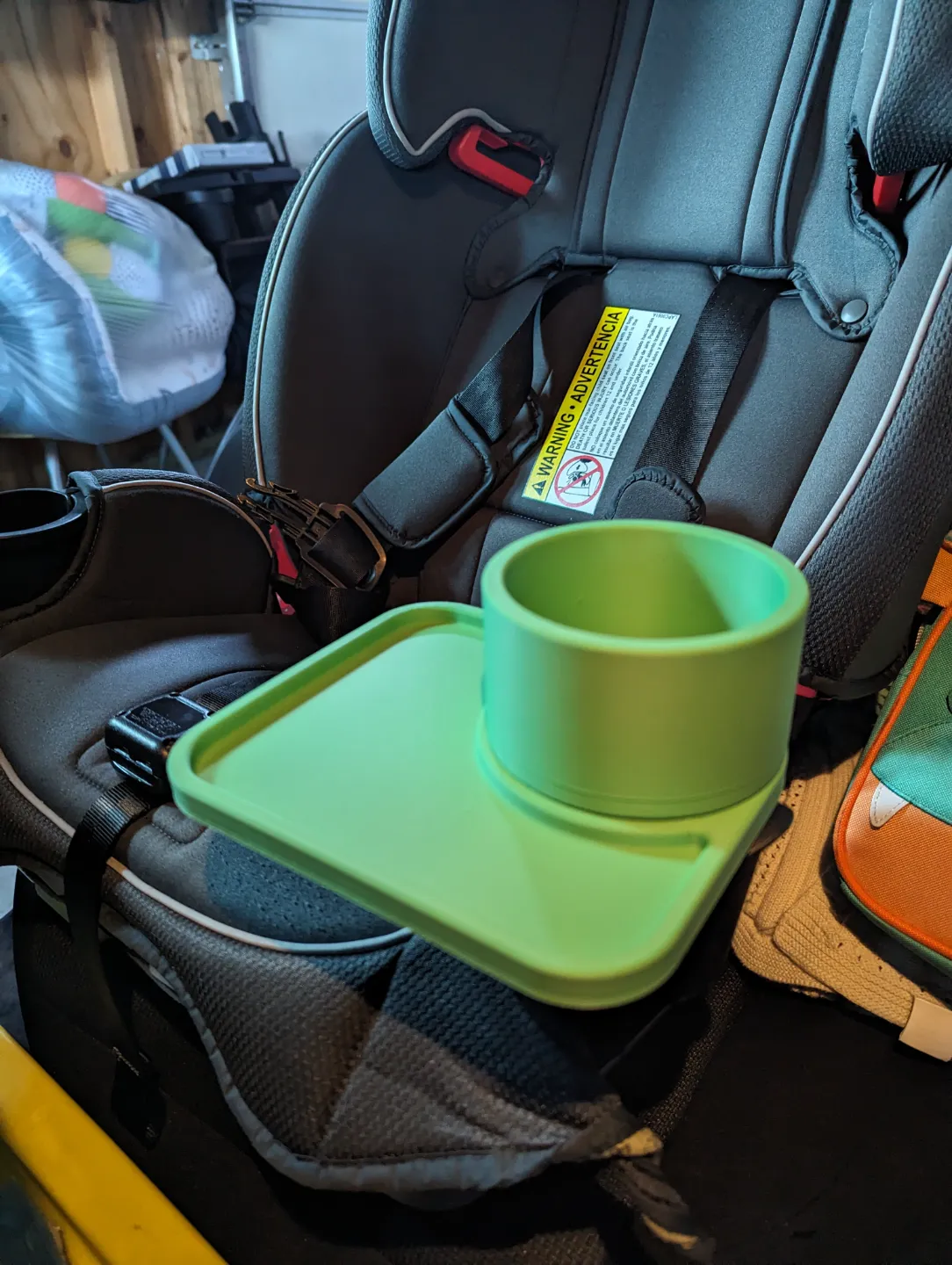 Car Seat Snack Tray & Cup Holder, photo 4 of 4 - Car Seat Snack Tray & Cup Holder Car & Vehicle