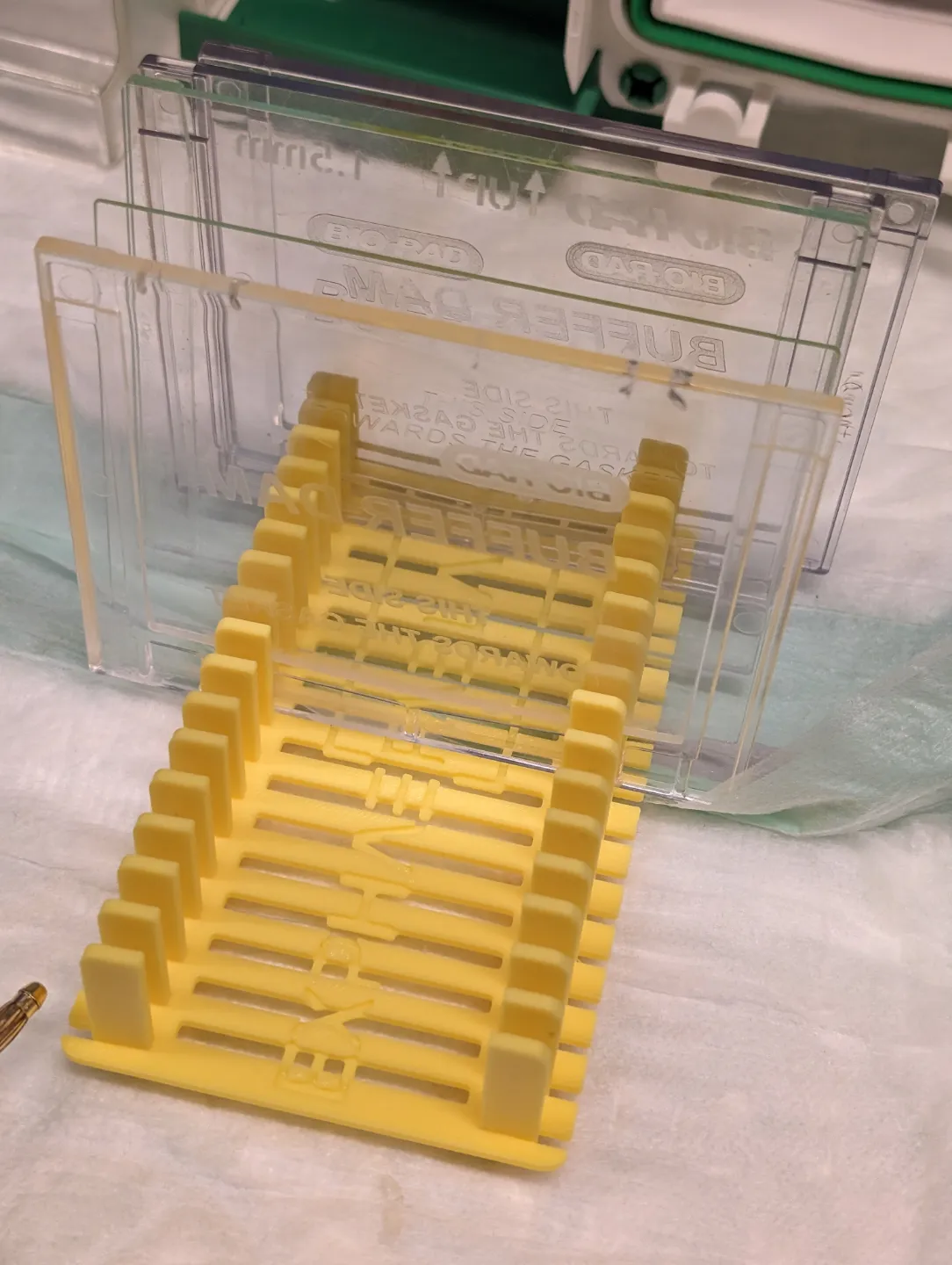 Western Blot glass holder/dryer Kit Card, photo 2 of 3 - Western Blot glass holder/dryer Kit Card Kitchen & Dining
