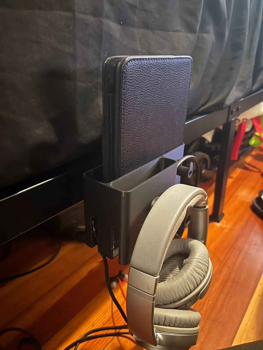 Bedside Electronics Dock, Bottle holder, photo 2 of 4 - Bedside Electronics Dock, Bottle holder Household