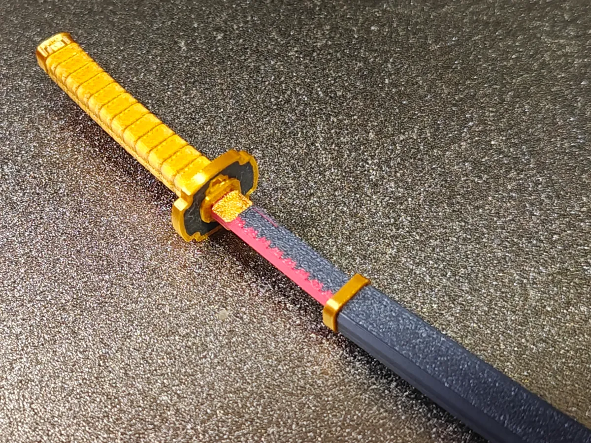 [MiniBlade]Demon slayer Sword Tsugikuni Yoriichi, photo 3 of 4 - [MiniBlade]Demon slayer Sword Tsugikuni Yoriichi Props & Cosplay