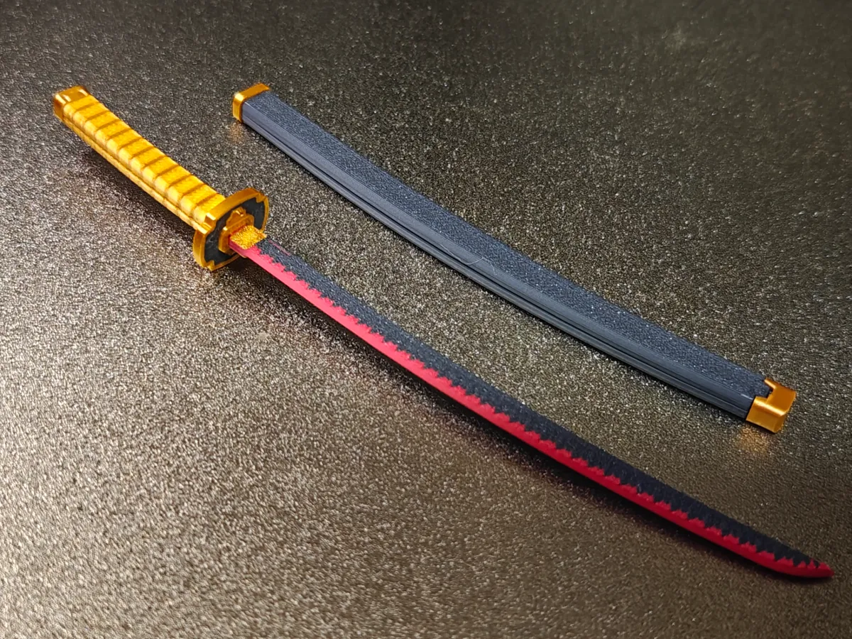 [MiniBlade]Demon slayer Sword Tsugikuni Yoriichi, photo 4 of 4 - [MiniBlade]Demon slayer Sword Tsugikuni Yoriichi Props & Cosplay